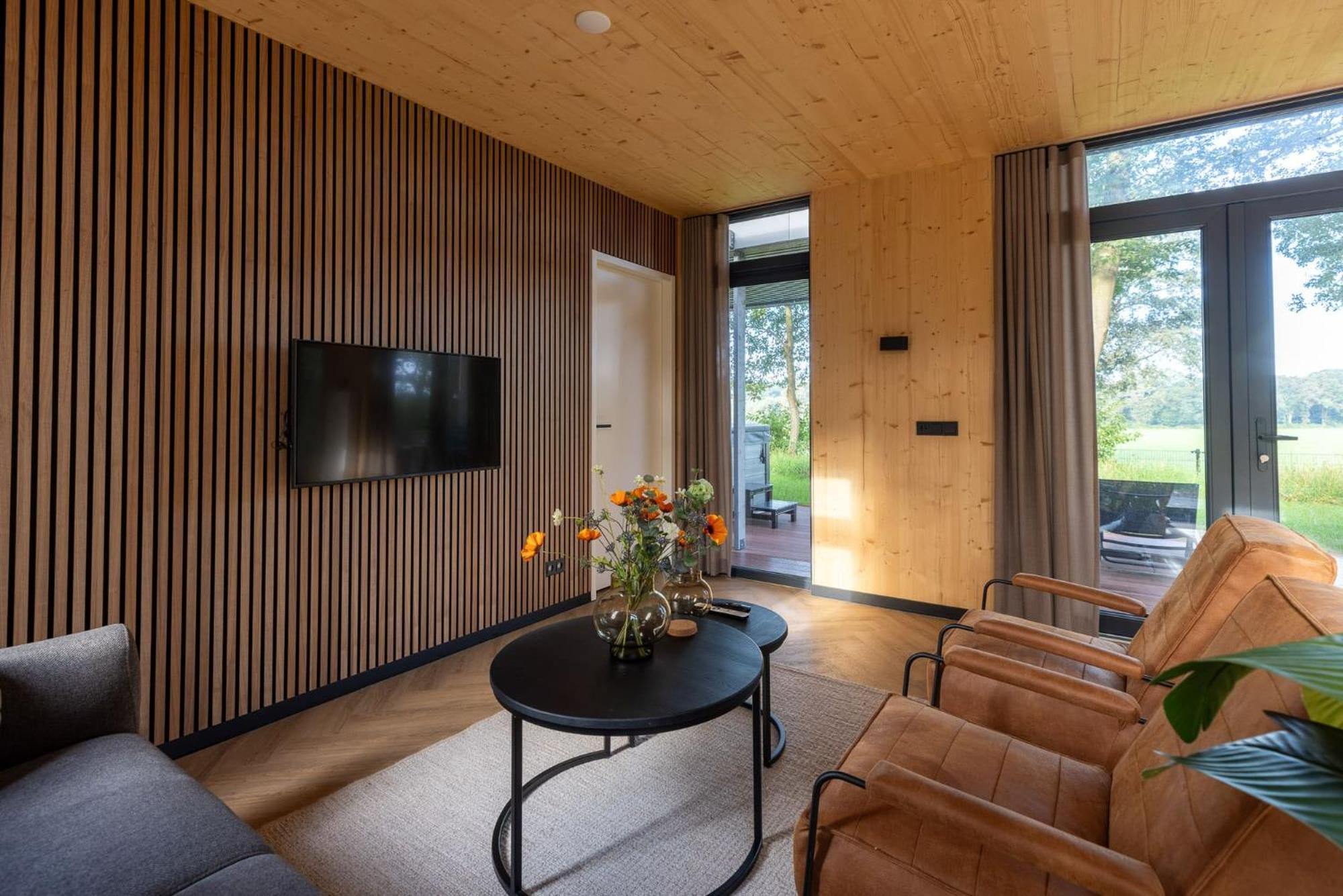 Zicht Op Twente - Spa Lodges Markelo Exterior foto