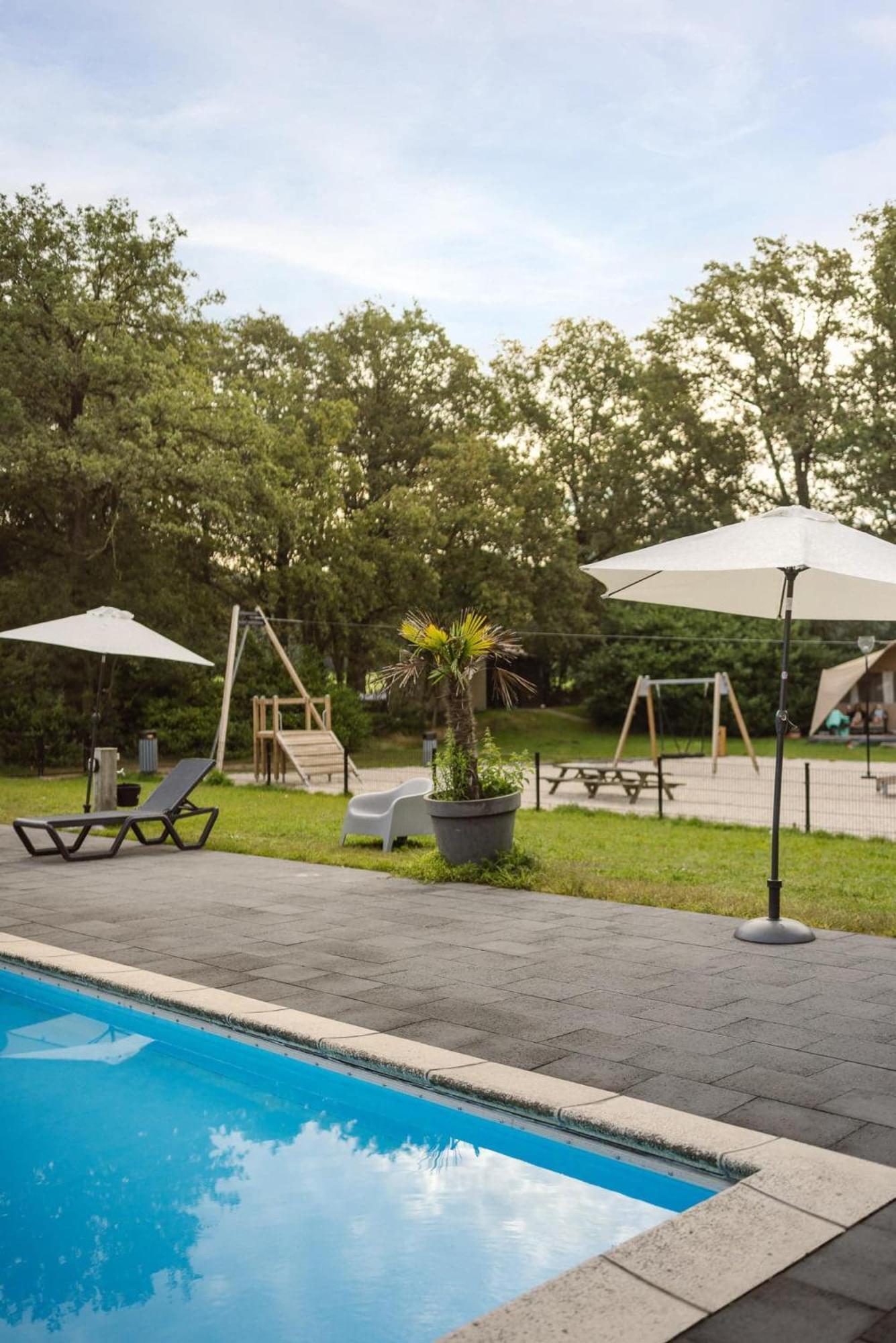 Zicht Op Twente - Spa Lodges Markelo Exterior foto